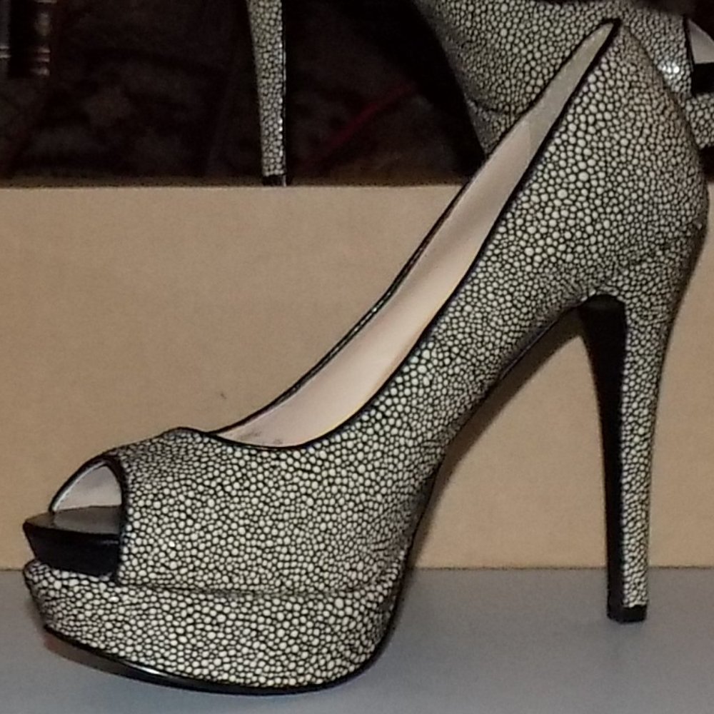 Calvin Klein CK Arielle Stingray leather platform